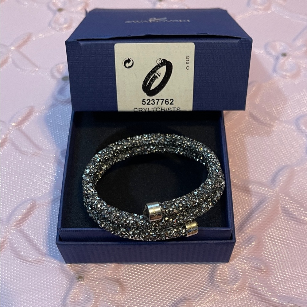Swarovski Crystal Silver Bracelet